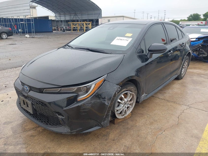 2022 Toyota Corolla VIN JTDEAMDE1NJ057051 IAAI salvage auction — LEFT SIDE, Original (Texas), sold $8,050 on 2026-07-13 (photo 2)