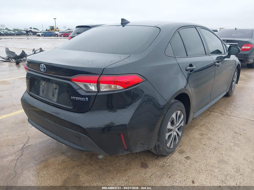 2022 Toyota Corolla VIN JTDEAMDE1NJ057051 IAAI salvage auction — LEFT SIDE, Original (Texas), sold $8,050 on 2026-07-13 (photo 4)
