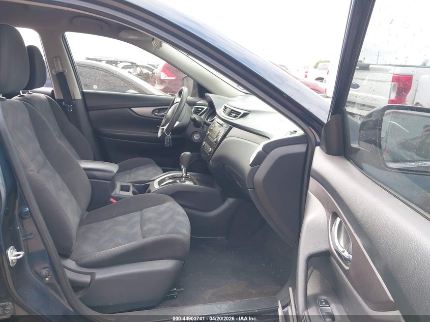 2016 Nissan Rogue VIN KNMAT2MTXGP637619 IAAI salvage auction — LEFT SIDE, Original (Texas), sold $2,950 on 2026-07-07 (photo 5)
