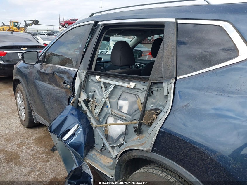2016 Nissan Rogue VIN KNMAT2MTXGP637619 IAAI salvage auction — LEFT SIDE, Original (Texas), sold $2,950 on 2026-07-07 (photo 6)