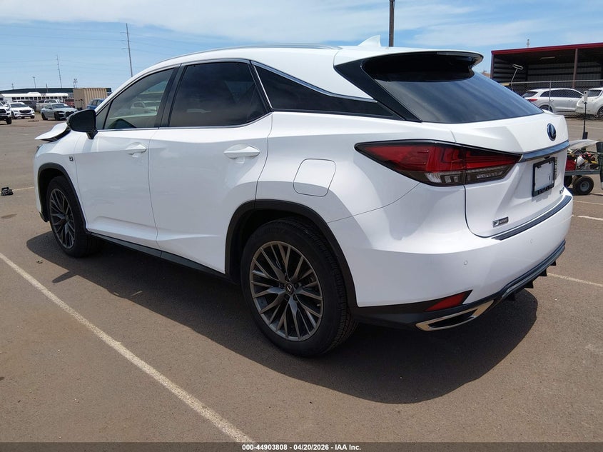2020 Lexus Rx 350 VIN 2T2YZMAA4LC169161 IAAI salvage auction — RIGHT FRONT, Clear (Hawaii), sold $9,100 on 2026-07-28 (photo 3)