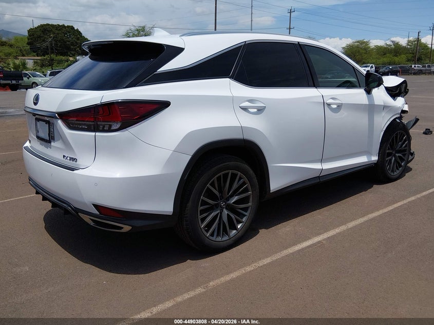 2020 Lexus Rx 350 VIN 2T2YZMAA4LC169161 IAAI salvage auction — RIGHT FRONT, Clear (Hawaii), sold $9,100 on 2026-07-28 (photo 4)