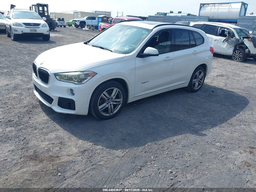 2017 BMW X1 VIN WBXHU7C34H5H38250 IAAI salvage auction — WATER/FLOOD, Salvage (Hawaii), sold $2,225 on 2026-07-14 (photo 2)