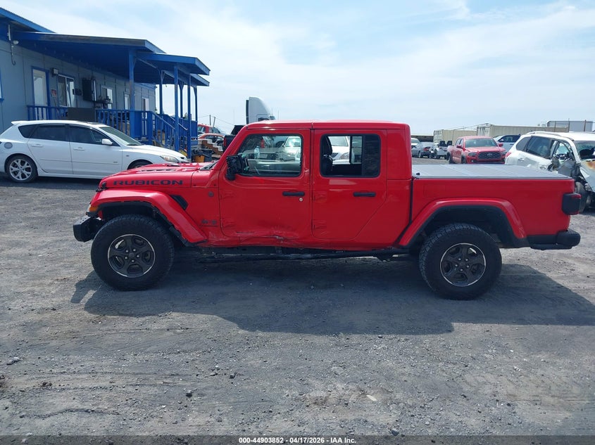 2021 Jeep Gladiator VIN 1C6JJTBG8ML590439 IAAI salvage auction — LEFT SIDE, Wait Title, sold $12,100 on 2026-07-28 (photo 6)