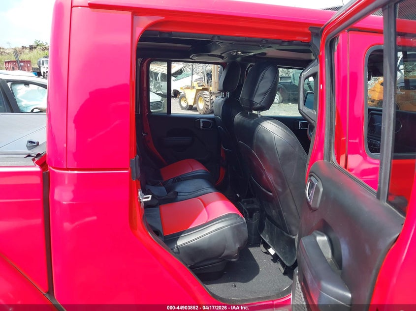 2021 Jeep Gladiator VIN 1C6JJTBG8ML590439 IAAI salvage auction — LEFT SIDE, Wait Title, sold $12,100 on 2026-07-28 (photo 8)