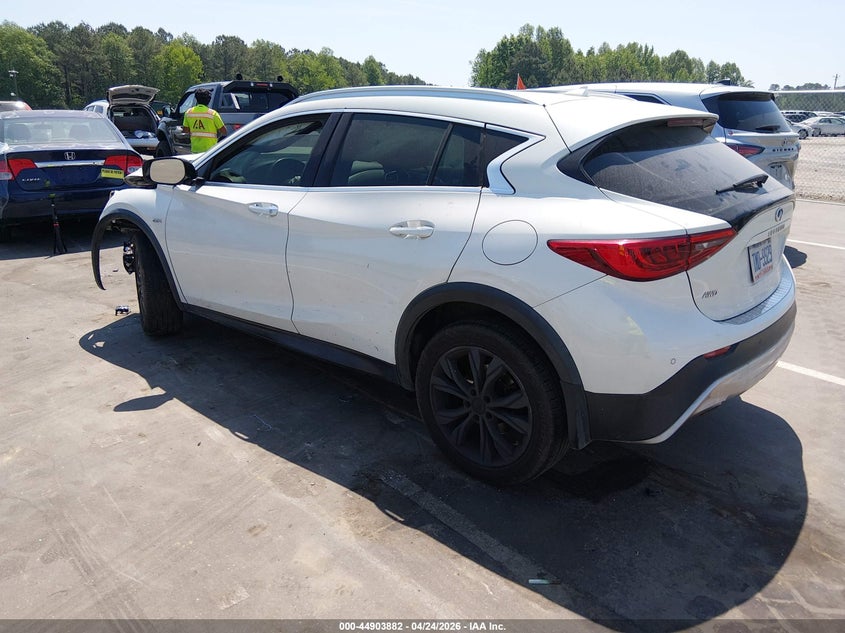 2019 Infiniti Qx30 VIN SJKCH5CR9KA011036 IAAI salvage auction — FRONT END, Salvage Title, sold $725 on 2026-07-29 (photo 3)