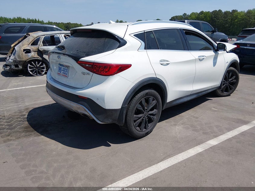 2019 Infiniti Qx30 VIN SJKCH5CR9KA011036 IAAI salvage auction — FRONT END, Salvage Title, sold $725 on 2026-07-29 (photo 4)