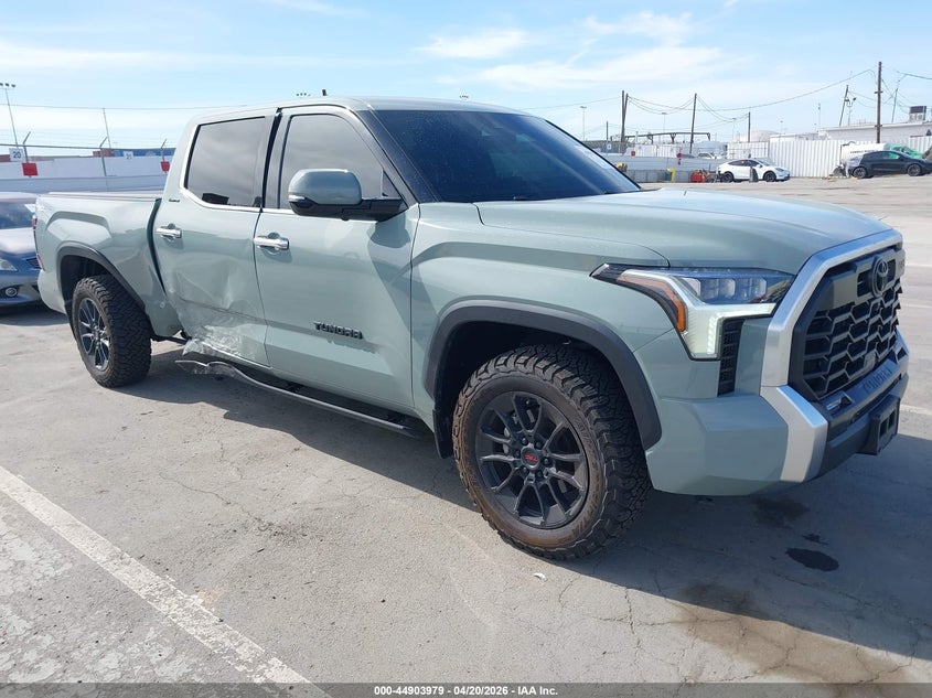 2023 Toyota Tundra VIN 5TFJA5EC4PX020643 IAAI salvage auction — RIGHT SIDE, Salvage Title, sold $25,050 on 2026-07-08 (photo 1)