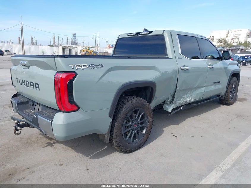 2023 Toyota Tundra VIN 5TFJA5EC4PX020643 IAAI salvage auction — RIGHT SIDE, Salvage Title, sold $25,050 on 2026-07-08 (photo 4)