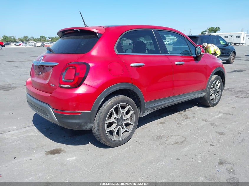 2019 Fiat 500x VIN ZFBNFYD17KP789654 IAAI salvage auction — LEFT FRONT, Salvage Title, sold $2,750 on 2026-07-06 (photo 4)