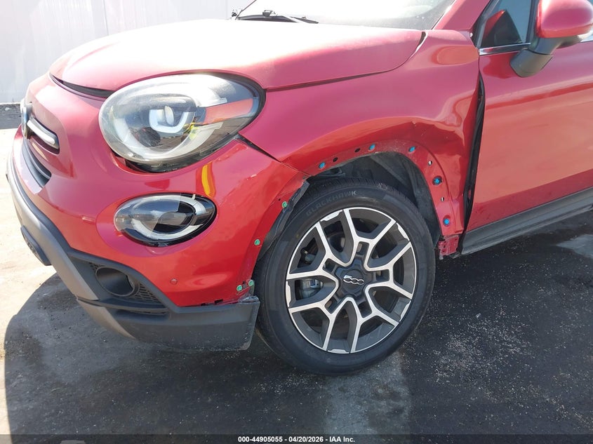 2019 Fiat 500x VIN ZFBNFYD17KP789654 IAAI salvage auction — LEFT FRONT, Salvage Title, sold $2,750 on 2026-07-06 (photo 6)