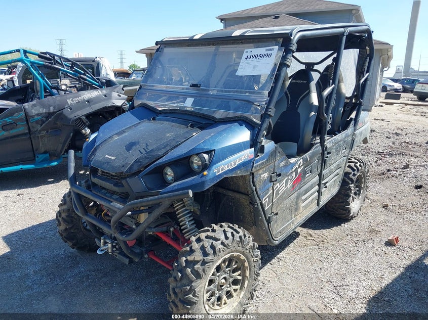 2024 Kawasaki VIN JKBRTCJ16RB509539 IAAI salvage auction — LEFT FRONT, Salvage (Indiana), sold $4,750 on 2026-07-08 (photo 2)