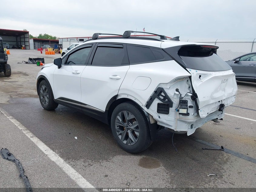 2024 Kia Sportage VIN 5XYK43DFXRG194556 IAAI salvage auction — REAR END, Salvage Title, sold $9,000 on 2026-07-30 (photo 3)
