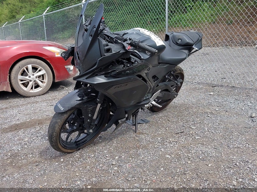 2025 Yamaha VIN MH3RH25E9SK001205 IAAI salvage auction — FRONT END, Salvage Title, sold $425 on 2026-07-14 (photo 2)