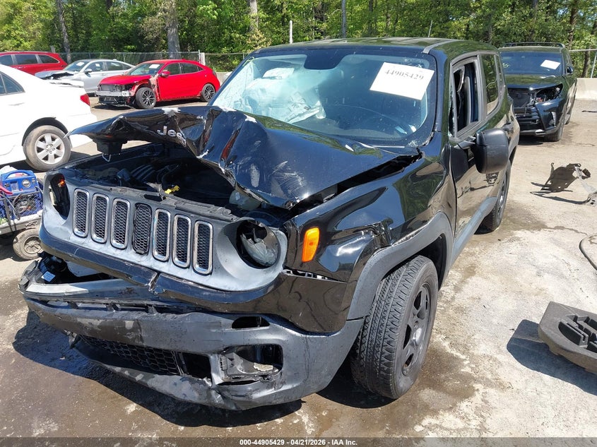 2015 Jeep Renegade VIN ZACCJAAT7FPC21722 IAAI salvage auction — FRONT END, Salvage - Greater Than 75% (Maryland), sold $625 on 2026-08-05 (photo 2)