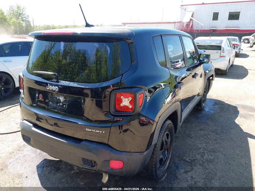 2015 Jeep Renegade VIN ZACCJAAT7FPC21722 IAAI salvage auction — FRONT END, Salvage - Greater Than 75% (Maryland), sold $625 on 2026-08-05 (photo 4)