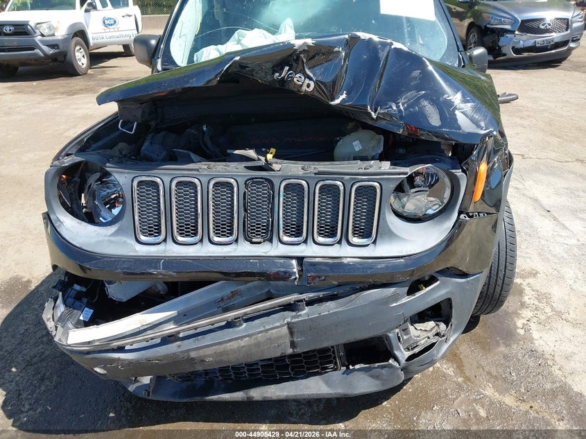 2015 Jeep Renegade VIN ZACCJAAT7FPC21722 IAAI salvage auction — FRONT END, Salvage - Greater Than 75% (Maryland), sold $625 on 2026-08-05 (photo 6)