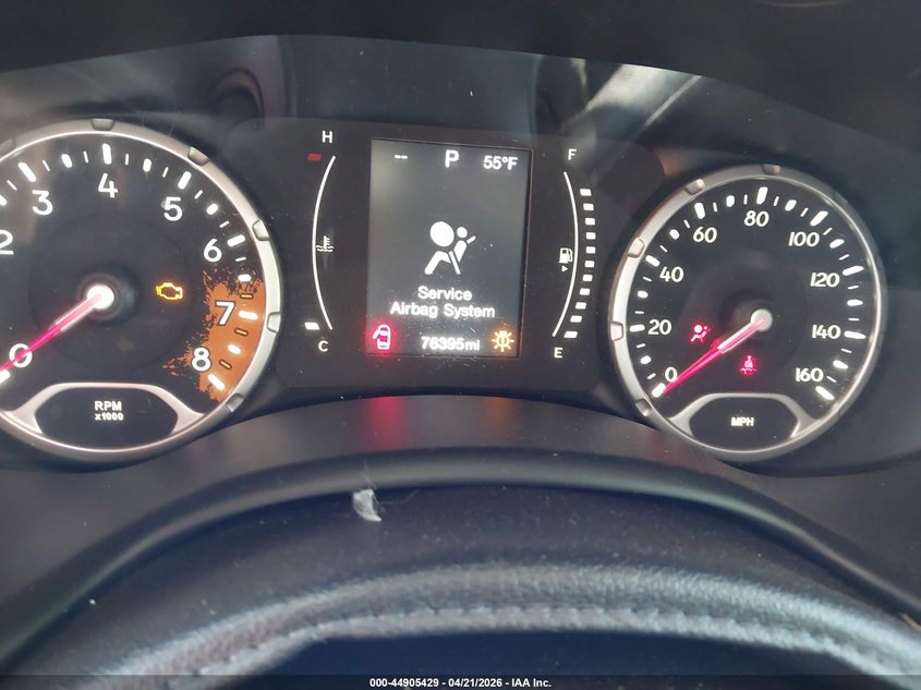 2015 Jeep Renegade VIN ZACCJAAT7FPC21722 IAAI salvage auction — FRONT END, Salvage - Greater Than 75% (Maryland), sold $625 on 2026-08-05 (photo 7)