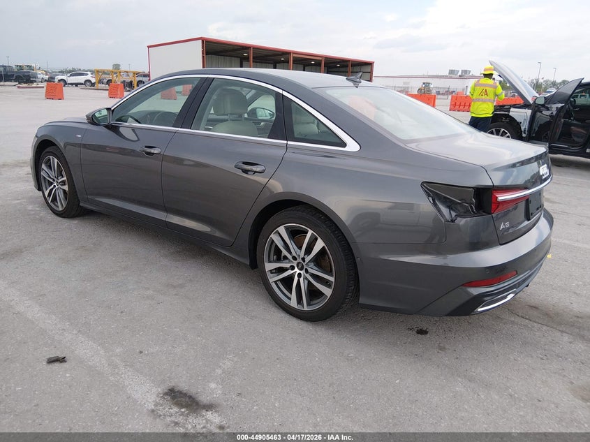 2021 Audi A6 VIN WAUK2AF2XMN058575 IAAI salvage auction — REAR END, Salvage Title, sold $14,500 on 2026-07-14 (photo 3)
