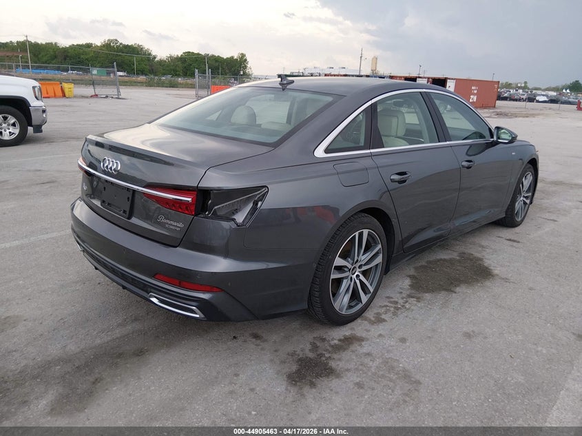 2021 Audi A6 VIN WAUK2AF2XMN058575 IAAI salvage auction — REAR END, Salvage Title, sold $14,500 on 2026-07-14 (photo 4)
