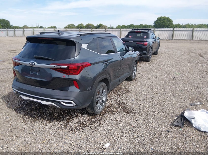 2021 Kia Seltos VIN KNDEU2AA4M7185793 IAAI salvage auction — FRONT END, Salvage (Louisiana), sold $3,100 on 2026-07-08 (photo 4)