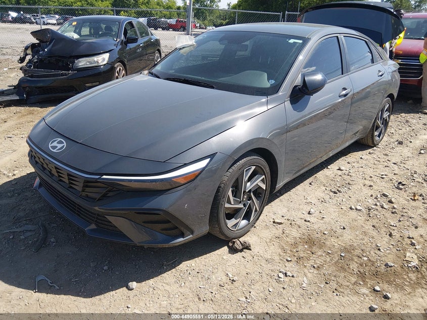 2025 Hyundai Elantra VIN KMHLM4DG2SU981486 IAAI salvage auction — REAR END, Clear (Tennessee), sold $7,850 on 2026-07-16 (photo 2)