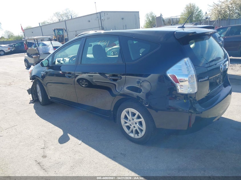 2013 Toyota Prius v VIN JTDZN3EU6D3230233 IAAI salvage auction — FRONT END, Salvage (Idaho), sold $1,550 on 2026-07-20 (photo 3)