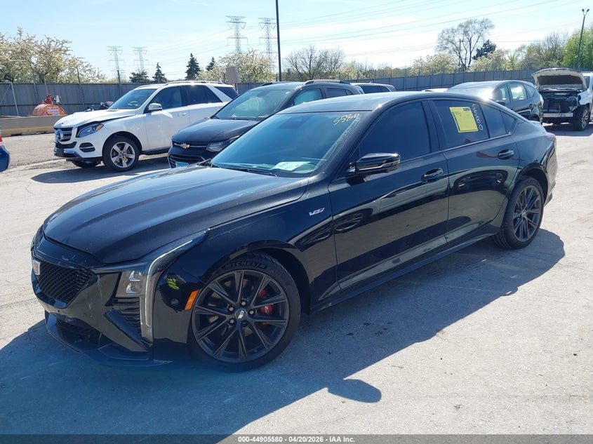 2026 Cadillac Ct5-v VIN 1G6DV5RW2T0111020 IAAI salvage auction — SUSPENSION, Salvage (Illinois), sold $29,250 on 2026-07-06 (photo 2)