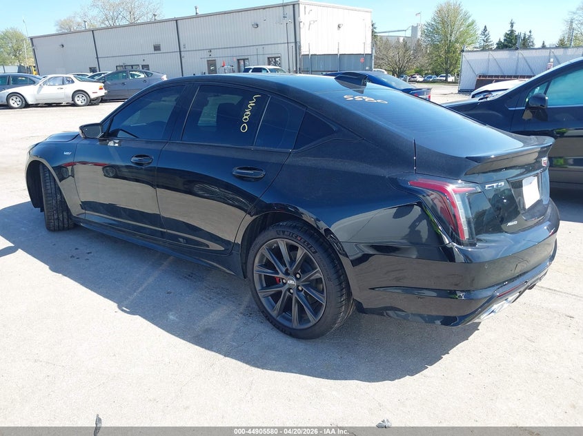 2026 Cadillac Ct5-v VIN 1G6DV5RW2T0111020 IAAI salvage auction — SUSPENSION, Salvage (Illinois), sold $29,250 on 2026-07-06 (photo 3)