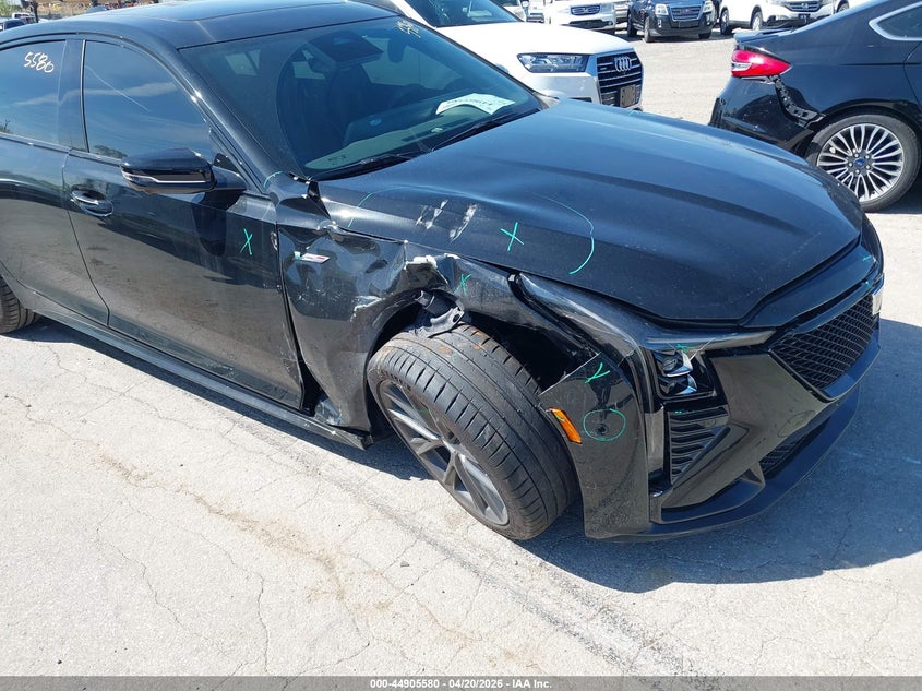 2026 Cadillac Ct5-v VIN 1G6DV5RW2T0111020 IAAI salvage auction — SUSPENSION, Salvage (Illinois), sold $29,250 on 2026-07-06 (photo 6)