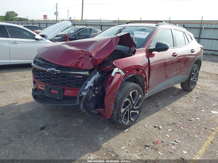 2024 Chevrolet Trax VIN KL77LJE25RC209894 IAAI salvage auction — FRONT END, Salvage (Texas), sold $1,900 on 2026-07-22 (photo 2)