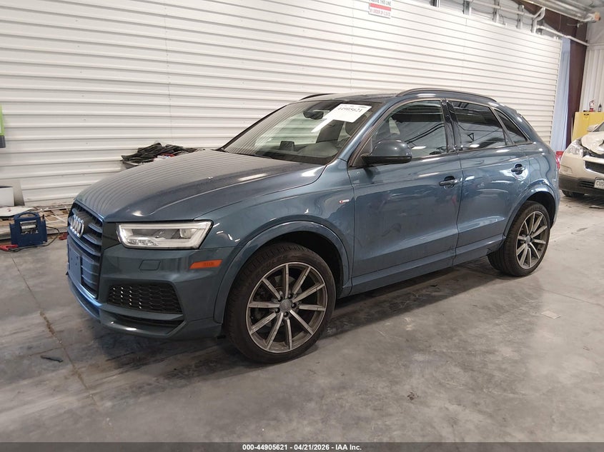 2018 Audi Q3 VIN WA1JCCFS2JR010137 IAAI salvage auction — RIGHT REAR, Salvage (Colorado), sold $4,725 on 2026-07-15 (photo 2)