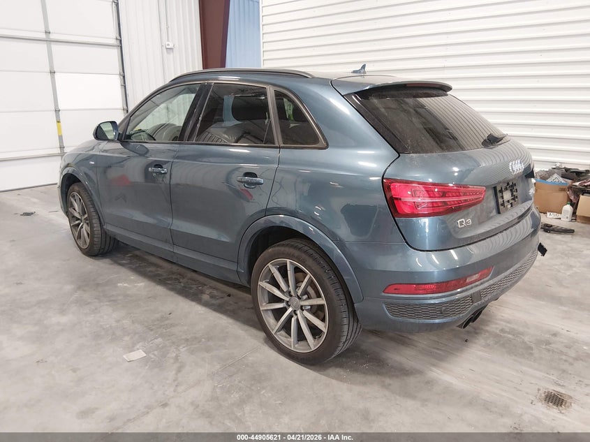 2018 Audi Q3 VIN WA1JCCFS2JR010137 IAAI salvage auction — RIGHT REAR, Salvage (Colorado), sold $4,725 on 2026-07-15 (photo 3)