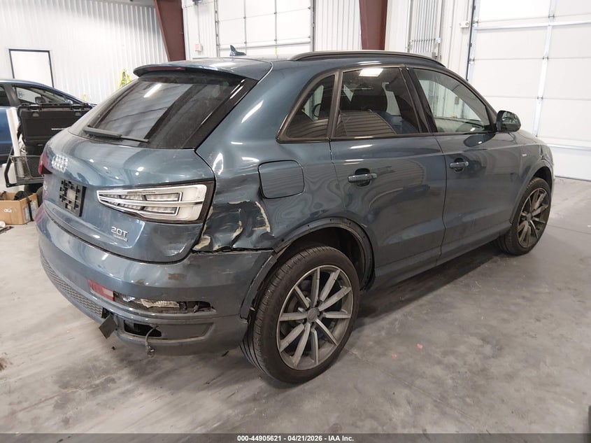2018 Audi Q3 VIN WA1JCCFS2JR010137 IAAI salvage auction — RIGHT REAR, Salvage (Colorado), sold $4,725 on 2026-07-15 (photo 4)
