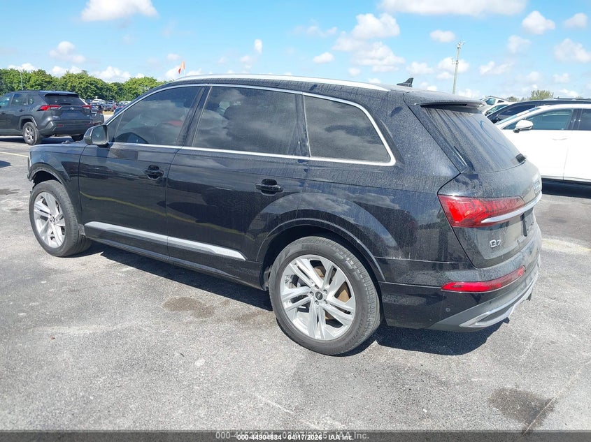 2021 Audi Q7 VIN WA1LJAF72MD013135 IAAI salvage auction — FRONT END, Rebuildable (Florida), sold $7,125 on 2026-07-23 (photo 3)