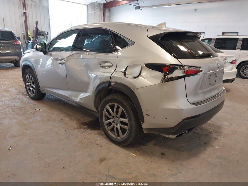 2016 Lexus Nx VIN JTJBARBZ5G2079523 IAAI salvage auction — LEFT & RIGHT, Salvage (Idaho), sold $3,000 on 2026-07-28 (photo 3)