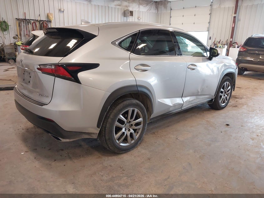 2016 Lexus Nx VIN JTJBARBZ5G2079523 IAAI salvage auction — LEFT & RIGHT, Salvage (Idaho), sold $3,000 on 2026-07-28 (photo 4)