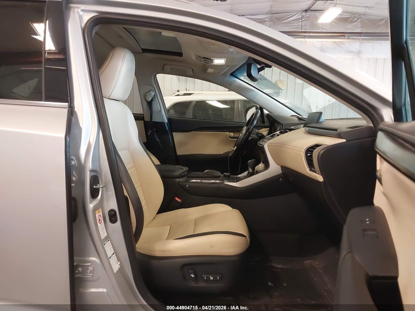 2016 Lexus Nx VIN JTJBARBZ5G2079523 IAAI salvage auction — LEFT & RIGHT, Salvage (Idaho), sold $3,000 on 2026-07-28 (photo 5)
