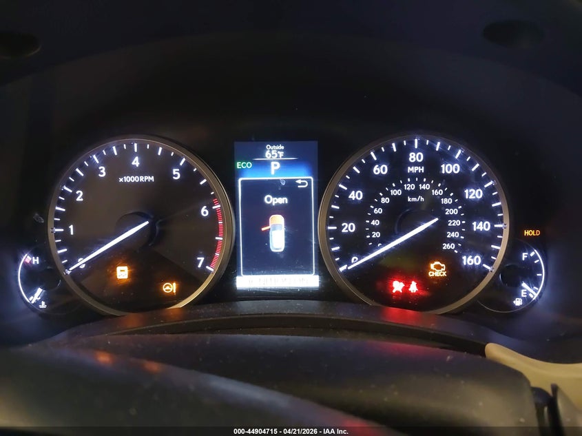 2016 Lexus Nx VIN JTJBARBZ5G2079523 IAAI salvage auction — LEFT & RIGHT, Salvage (Idaho), sold $3,000 on 2026-07-28 (photo 7)
