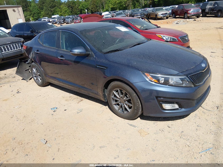 2015 Kia Optima VIN 5XXGM4A75FG418647 IAAI salvage auction — REAR END, Salvage (North Carolina), sold $650 on 2026-07-20 (photo 1)