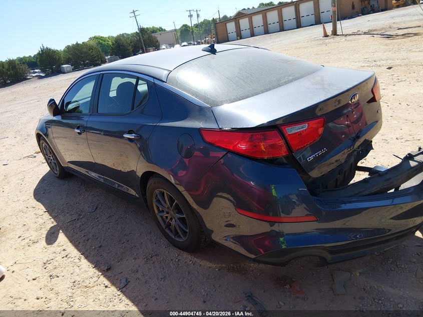 2015 Kia Optima VIN 5XXGM4A75FG418647 IAAI salvage auction — REAR END, Salvage (North Carolina), sold $650 on 2026-07-20 (photo 3)
