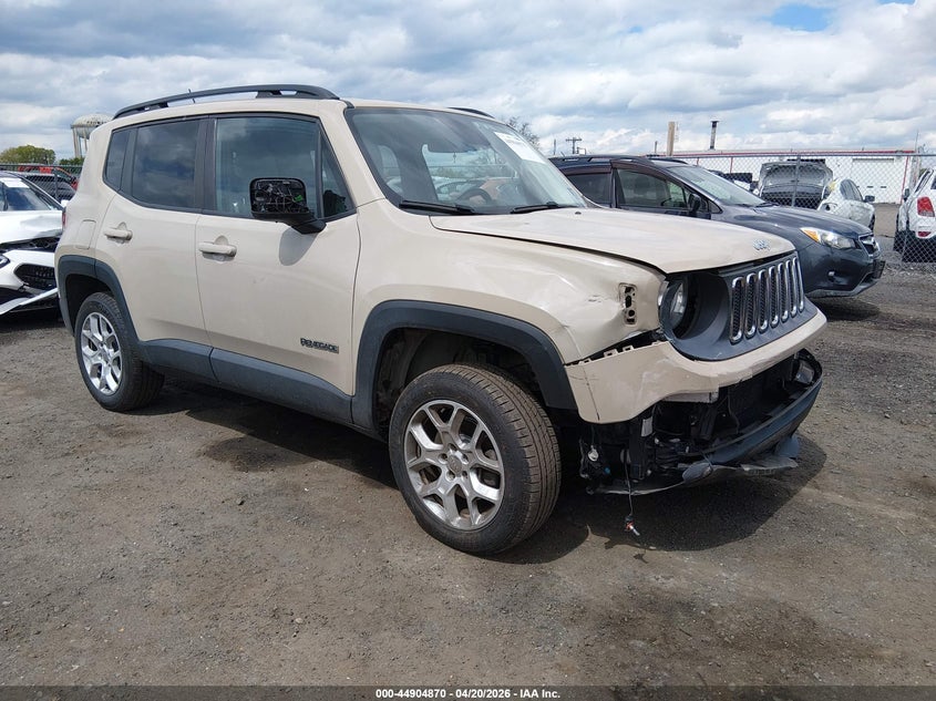 2015 Jeep Renegade VIN ZACCJBBT0FPB64085 IAAI salvage auction — FRONT END, Salvage (New Jersey), sold $900 on 2026-07-13 (photo 1)