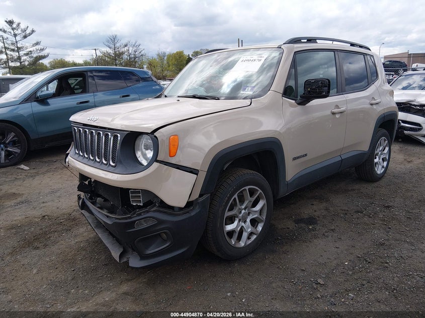 2015 Jeep Renegade VIN ZACCJBBT0FPB64085 IAAI salvage auction — FRONT END, Salvage (New Jersey), sold $900 on 2026-07-13 (photo 2)