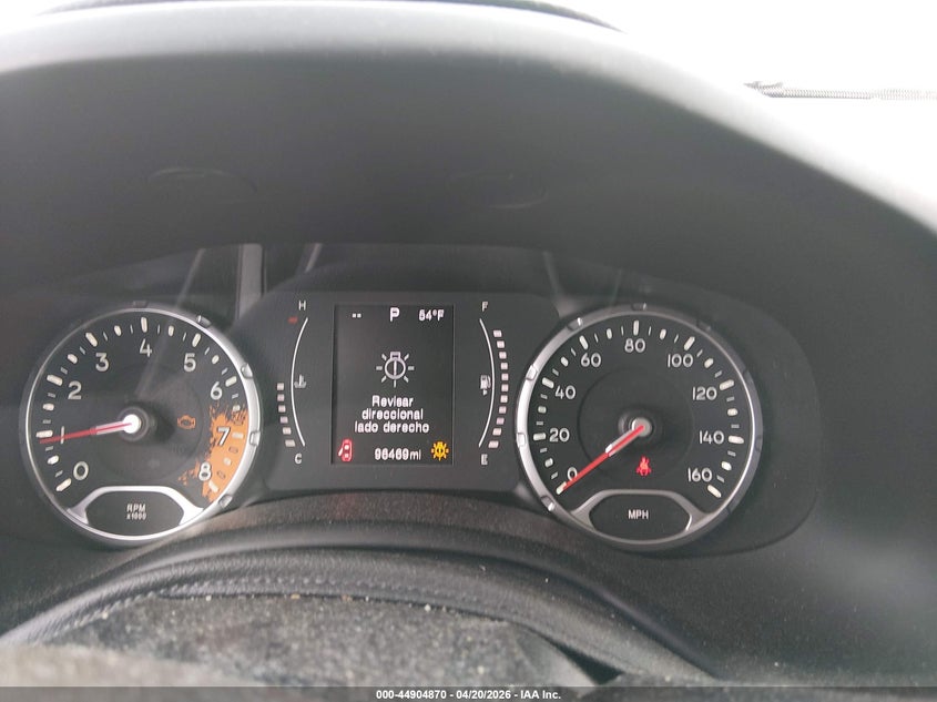 2015 Jeep Renegade VIN ZACCJBBT0FPB64085 IAAI salvage auction — FRONT END, Salvage (New Jersey), sold $900 on 2026-07-13 (photo 7)