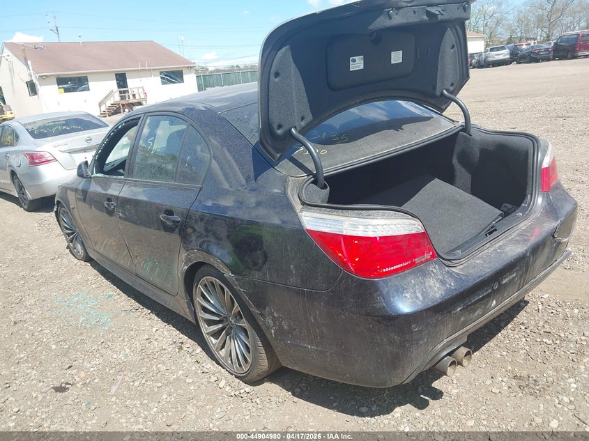 2009 BMW 5 series VIN WBANW535X9CT56019 IAAI salvage auction — FRONT & REAR, Bill Of Sale (New York), sold $475 on 2026-07-14 (photo 3)
