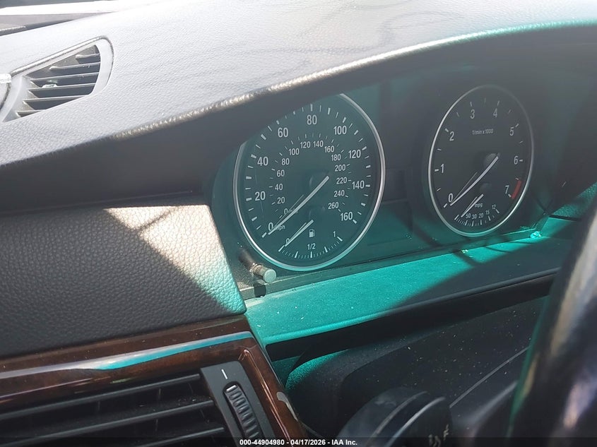 2009 BMW 5 series VIN WBANW535X9CT56019 IAAI salvage auction — FRONT & REAR, Bill Of Sale (New York), sold $475 on 2026-07-14 (photo 7)