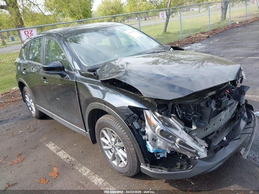 2025 Mazda Cx-5 VIN JM3KFBAL0S0711820 IAAI salvage auction — FRONT END, Salvage (New Jersey), sold $5,600 on 2026-07-31 (photo 1)