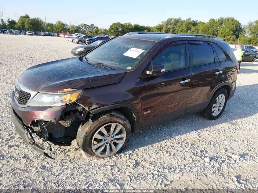 2011 Kia Sorento VIN 5XYKTDA24BG144851 IAAI salvage auction — LEFT FRONT, Salvage (Missouri), sold $475 on 2026-07-06 (photo 2)