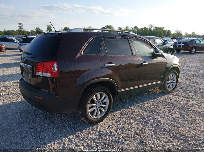 2011 Kia Sorento VIN 5XYKTDA24BG144851 IAAI salvage auction — LEFT FRONT, Salvage (Missouri), sold $475 on 2026-07-06 (photo 4)