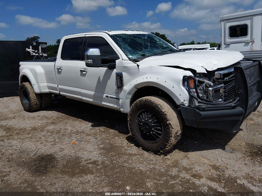 2020 Ford F450 VIN 1FT8W4DT6LEE20902 IAAI salvage auction — FRONT END, Wait Title, sold $27,950 on 2026-07-21 (photo 1)